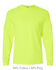Gildan 2400 Ultra Cotton® Long Sleeve T-shirt | Safety Green