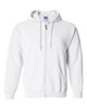 Gildan 18600 Heavy Blend™ Full Zip Hoodie | White