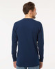 4820 M&O Adult Gold Soft Touch Long Sleeve T-shirt | Deep Navy