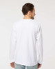 4820 M&O Adult Gold Soft Touch Long Sleeve T-shirt | White