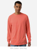 4820 M&O Adult Gold Soft Touch Long Sleeve T-shirt | Heather Coral