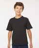 4850 M&O Youth Gold Soft Touch T-shirt | Black