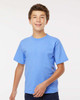 4850 M&O Youth Gold Soft Touch T-shirt | Carolina Blue