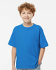 4850 M&O Youth Gold Soft Touch T-shirt | Ocean Blue