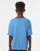 4850 M&O Youth Gold Soft Touch T-shirt | Heather Turquoise