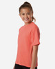 4850 M&O Youth Gold Soft Touch T-shirt | Heather Coral