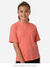 4850 M&O Youth Gold Soft Touch T-shirt | Heather Coral