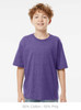 4850 M&O Youth Gold Soft Touch T-shirt | Heather Purple