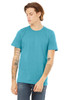 Bella+Canvas 3001CVC Jersey Short Sleeve Tee | Heather Aqua