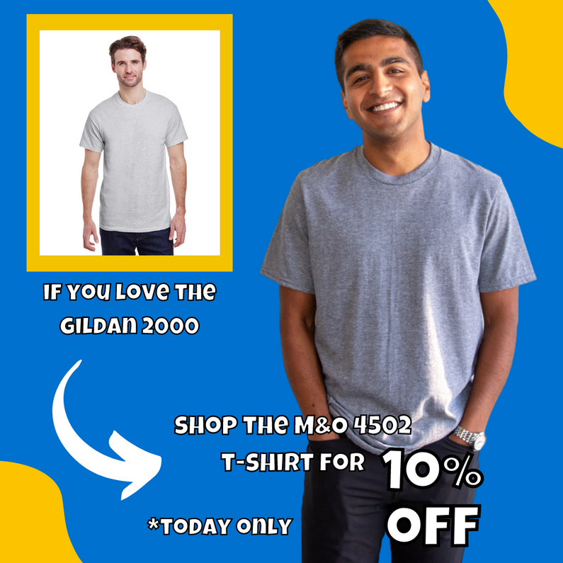 Black Friday Sale: M&O 4502 Fine Jersey T-shirt