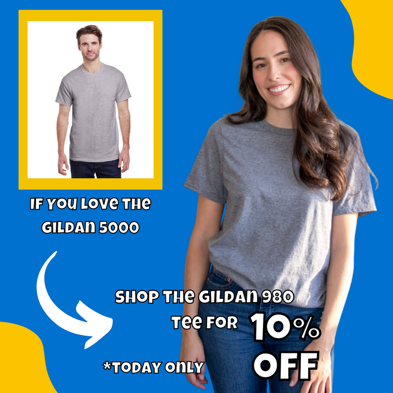 Black Friday Sale: Gildan 980 Softstyle® Lightweight T-Shirt