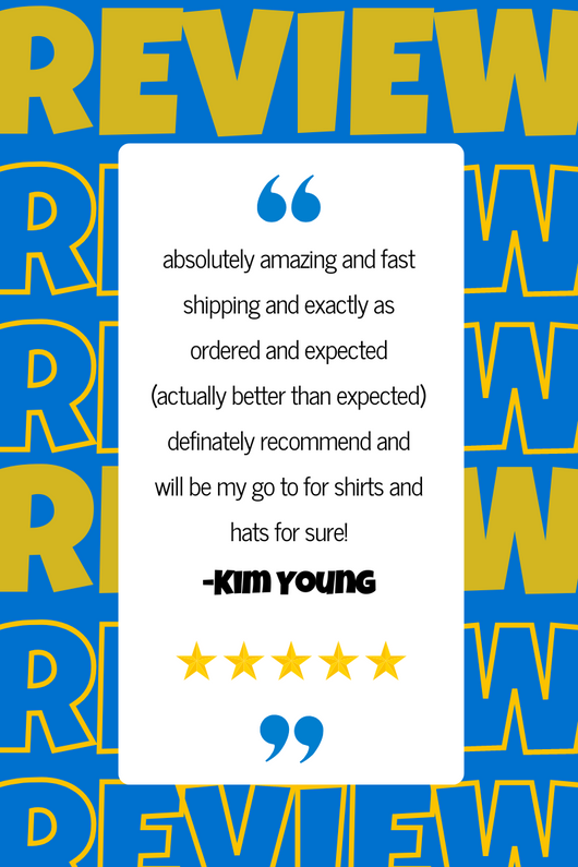 5 Star Customer Review: Kim Y.