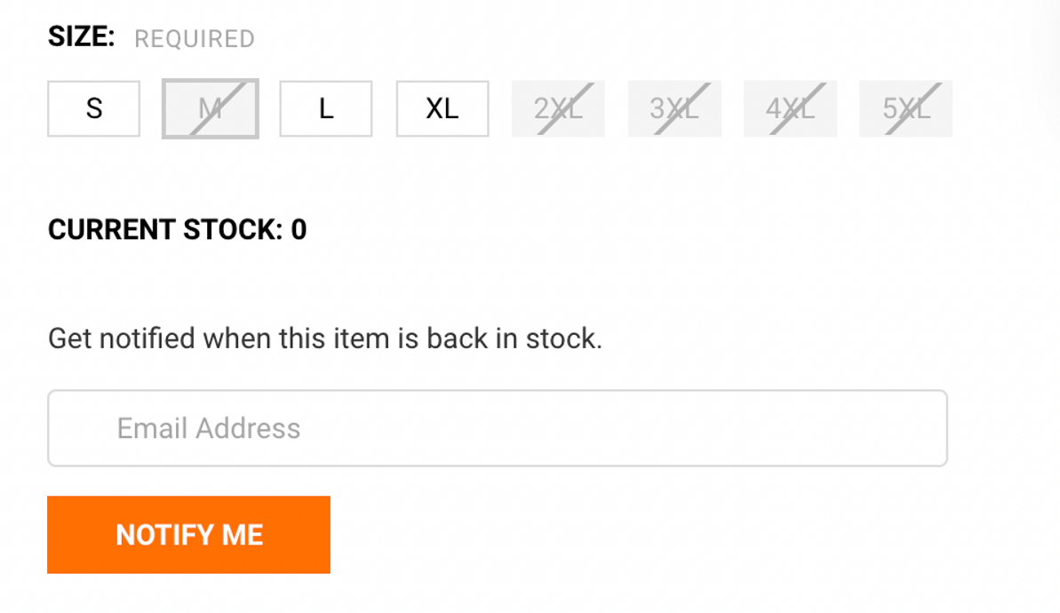 Is The Item You Want Out Of Stock?