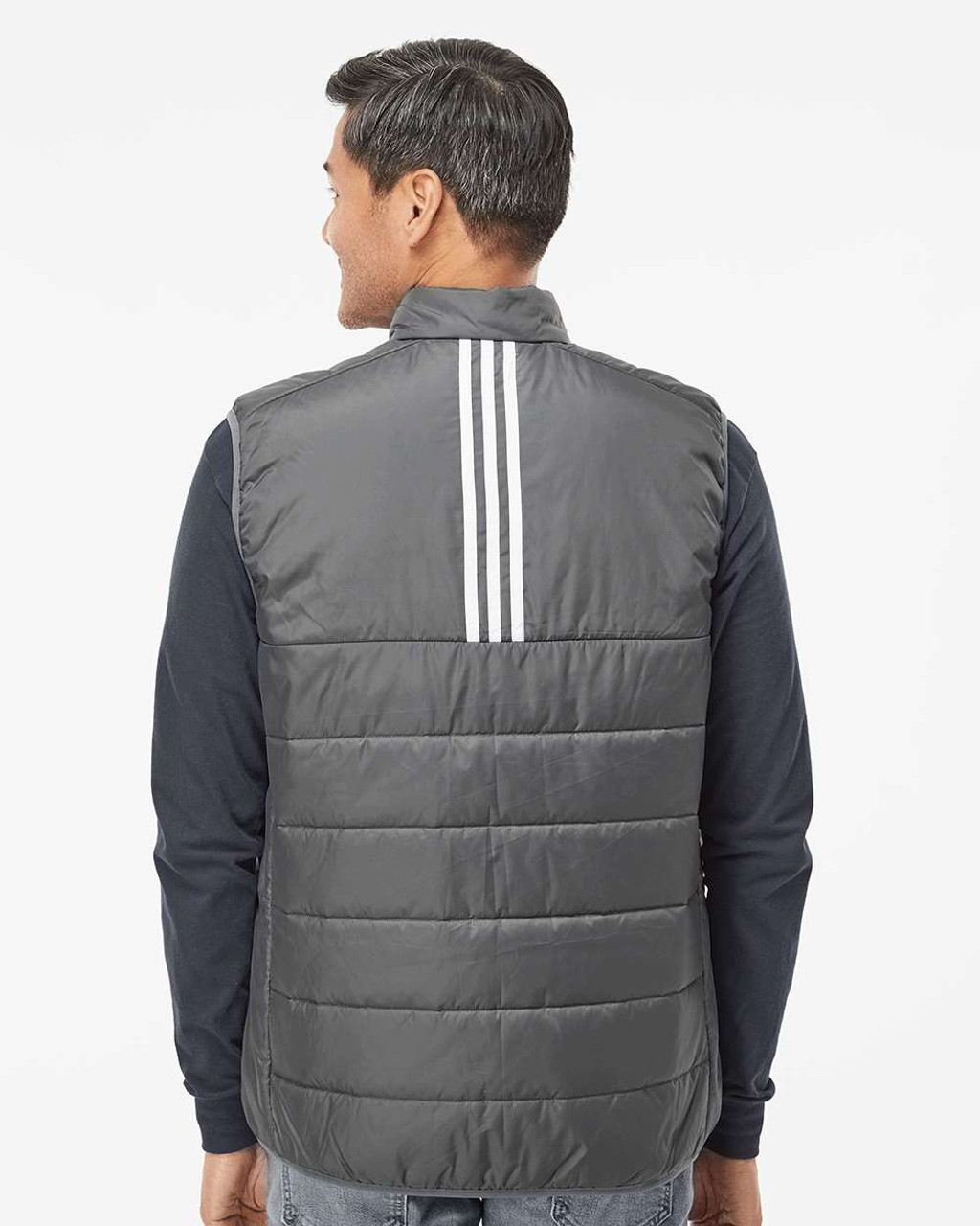 adidas Originals Adicolor 3 stripe fleece vest in black | ASOS