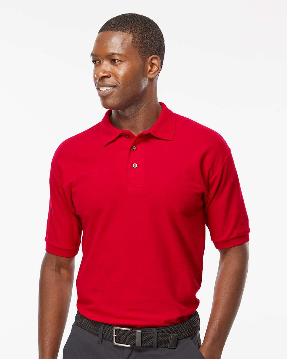 M\u0026O Combed Ring Spun Pique Polo | T 