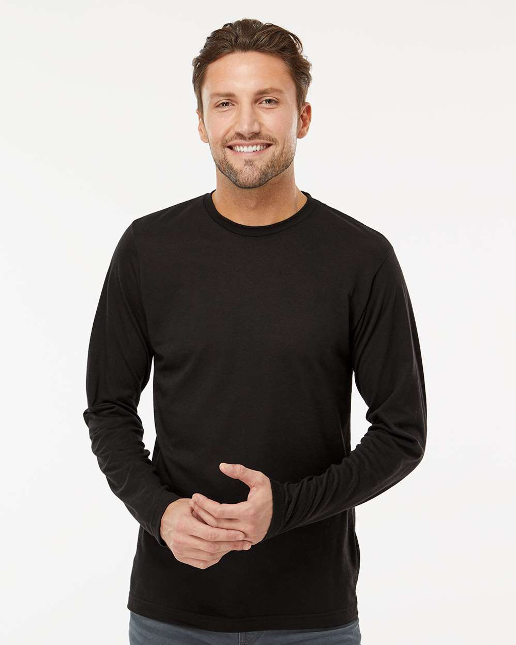 M&O 3520 Poly-Blend Long Sleeve T-shirt - T-shirt.ca