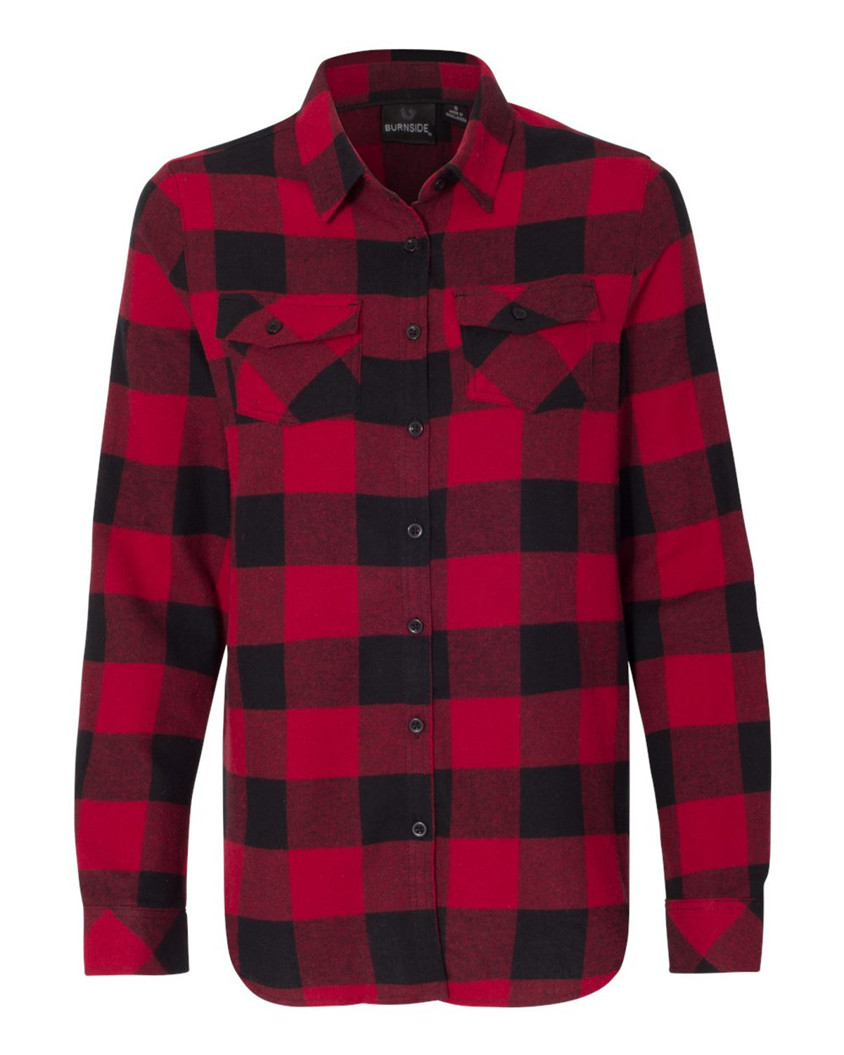 Burnside 5210 Ladies Woven Plaid Flannel Shirt - T-shirt.ca
