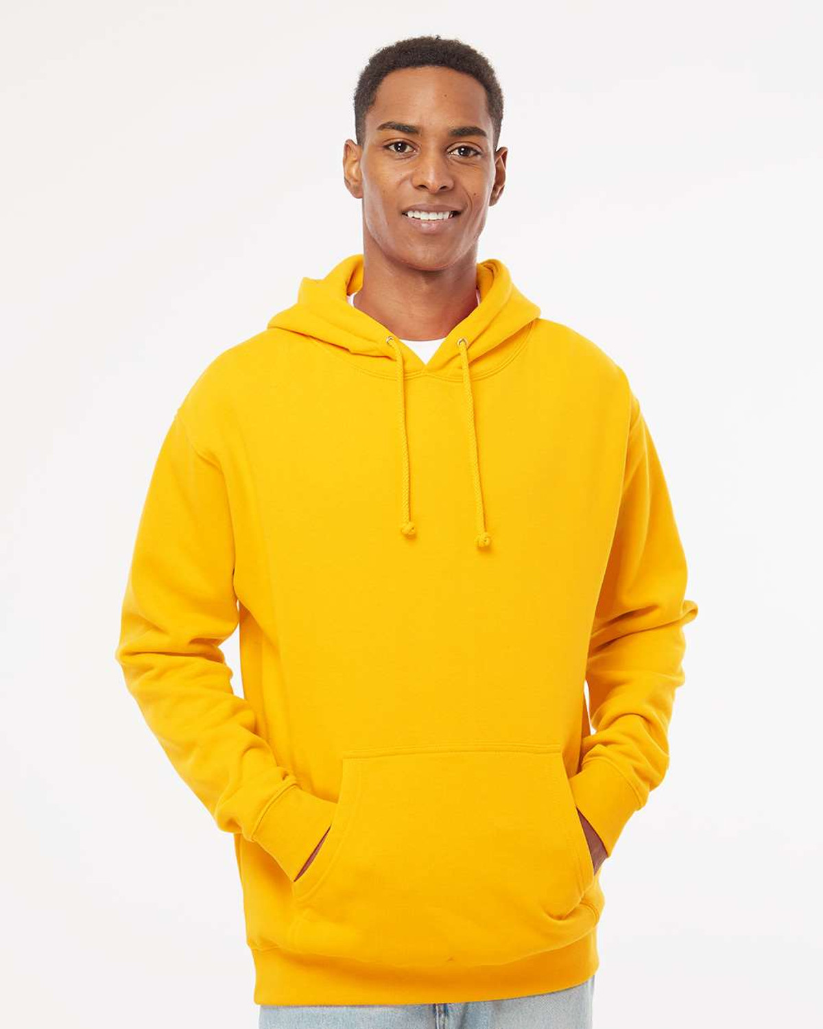 Gold hooded shop sweatshirt