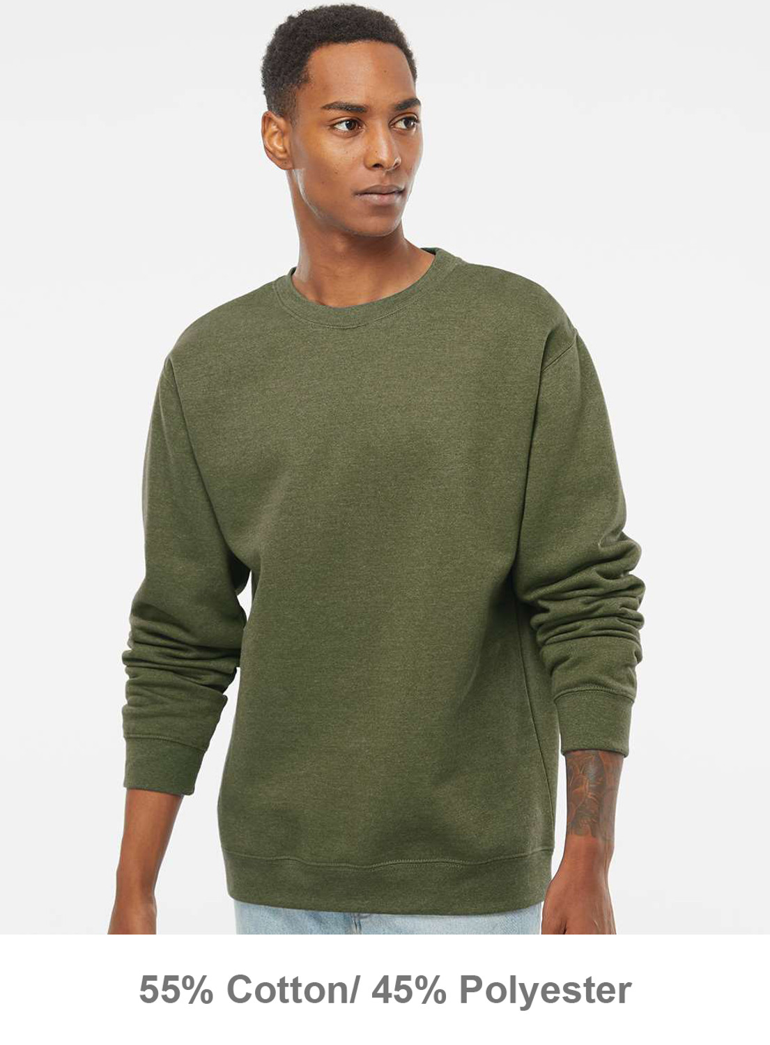 Independent Trading Co. SS3000 Midweight Crewneck Sweatshirt - T