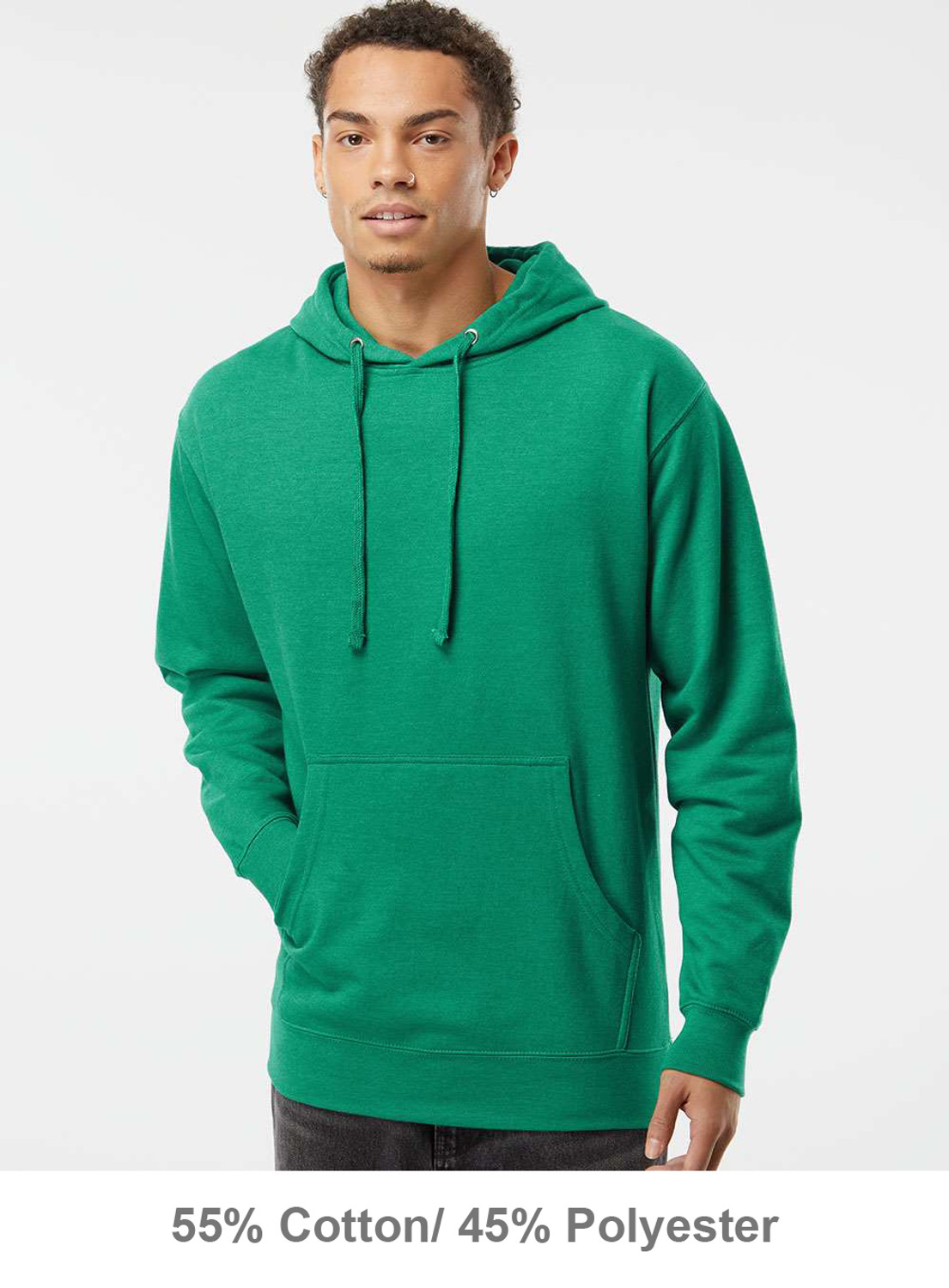 Plain green store hoodie