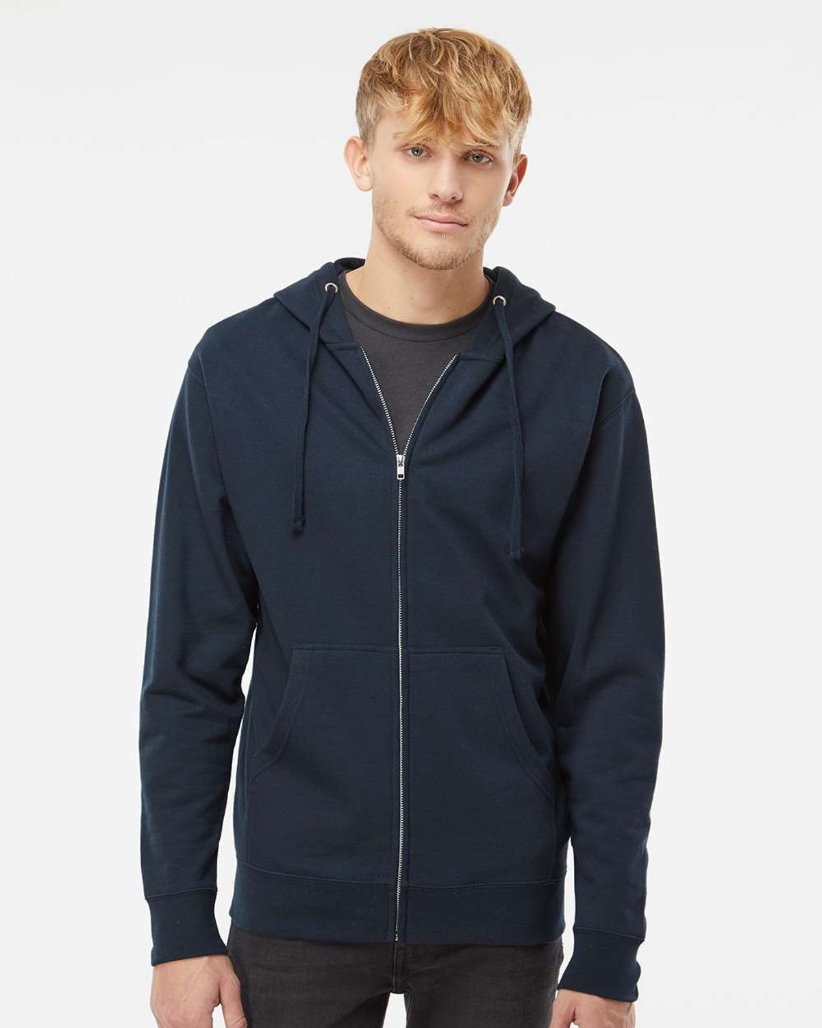 Independent SS4500Z Midweight Zip Hooded Sweatshirt