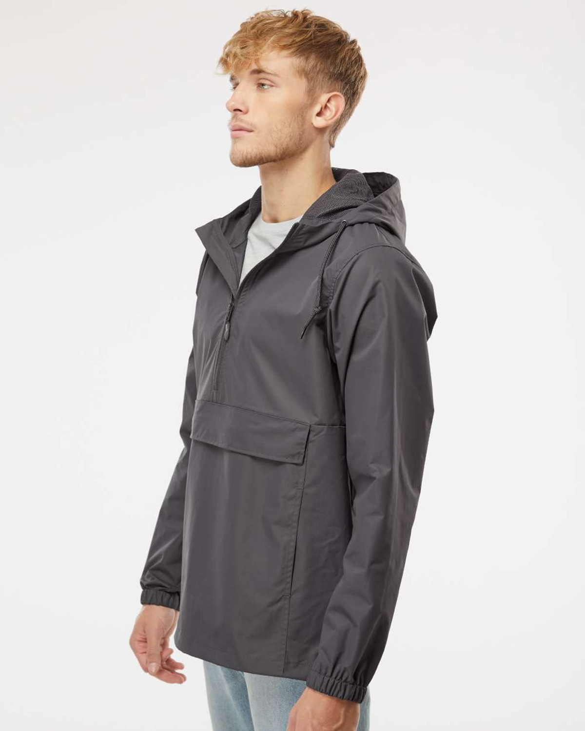 Independent Trading Co. EXP94NAW Nylon Anorak Jacket - T-shirt.ca