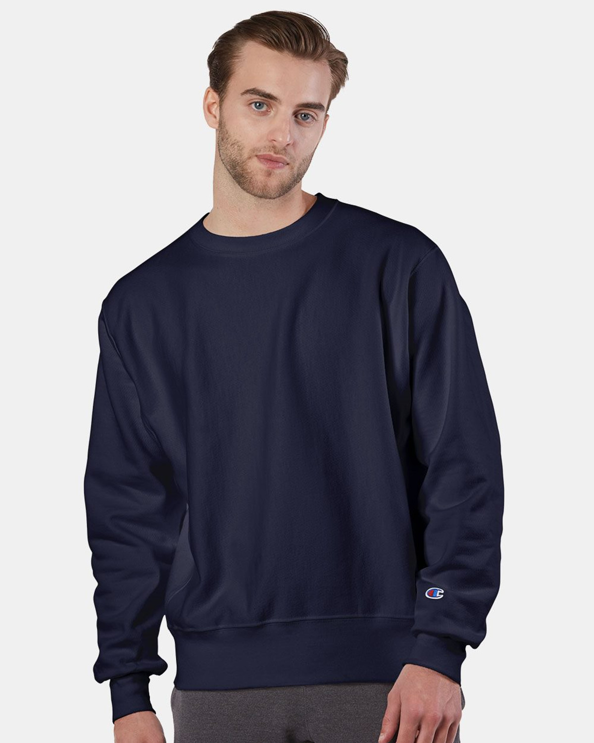 Champion crewneck deals baby blue