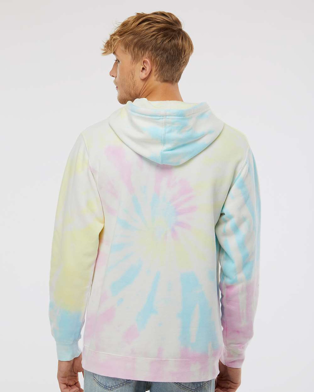 Independent Trading Co. PRM4500TD Midweight Tie-Dyed Hooded Sweatshirt