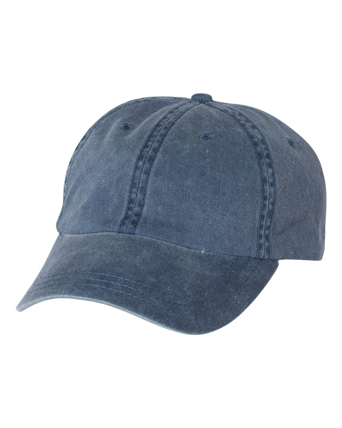 24 Wholesale Cap Men Women Plain Dad Hats Low Profile Black Denim