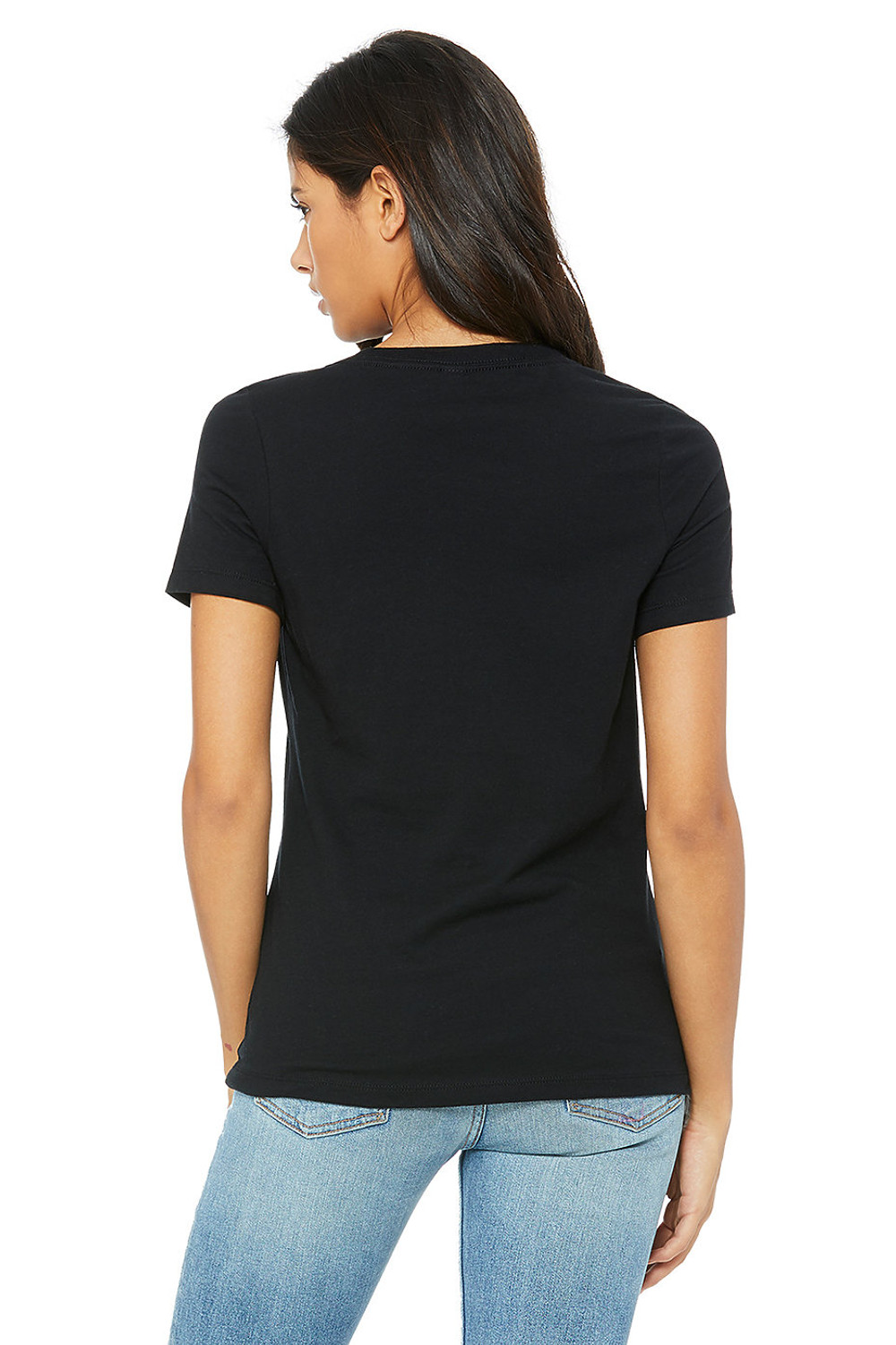 Women's Relaxed Fit V-Neck in Midnight