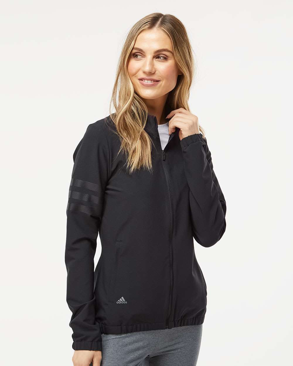 Adidas A268 Women's 3-Stripes Jacket - T-shirt.ca