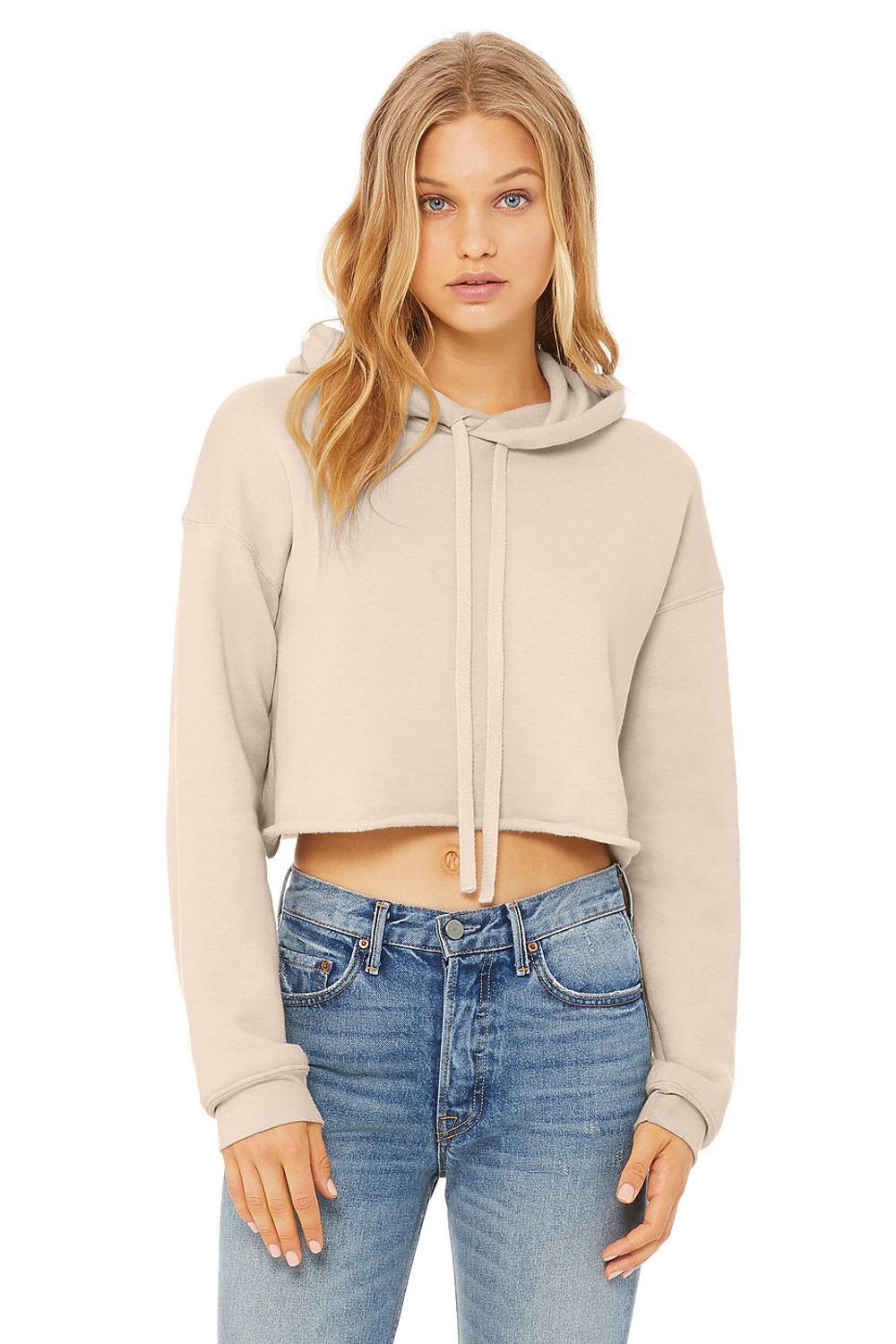 Hoodie crop shop tee