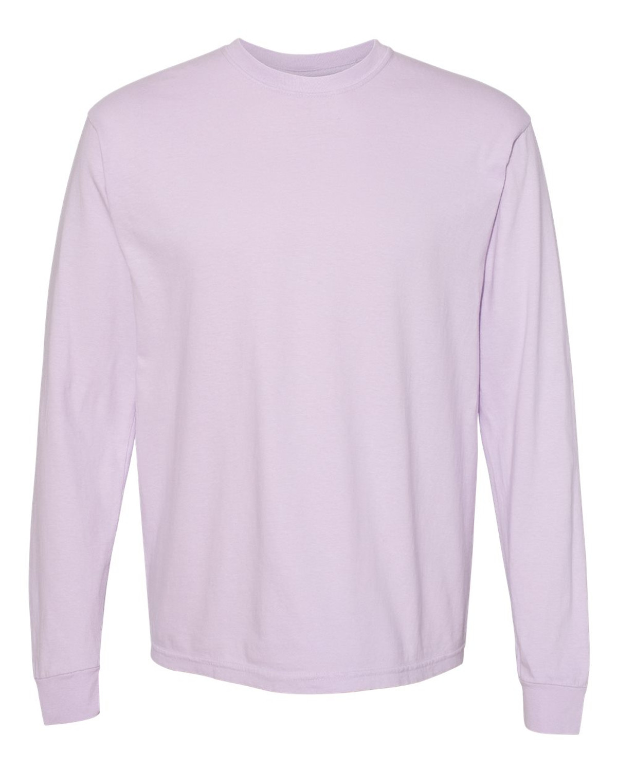 Comfort Colors 6042 Garment-Dyed Heavyweight Long Sleeve T-Shirt - Orchid - XL