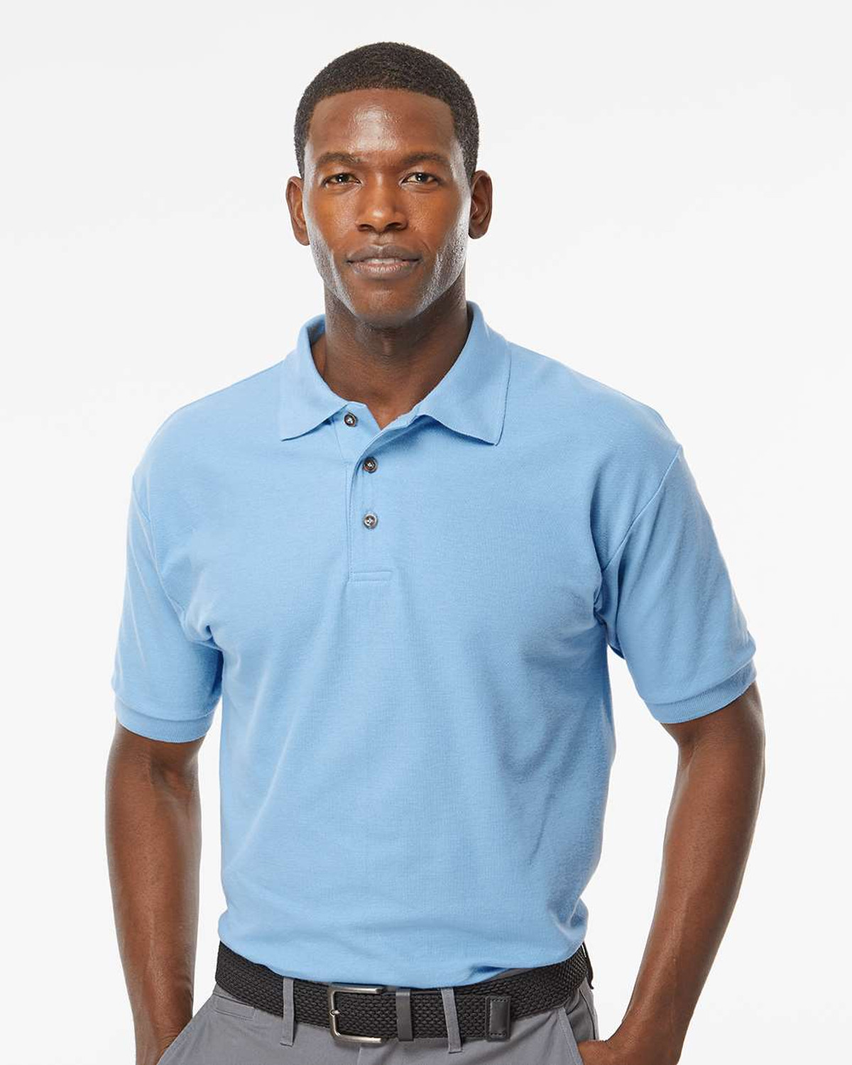 M&O Combed Ring Spun Pique Polo | T-Shirt.ca