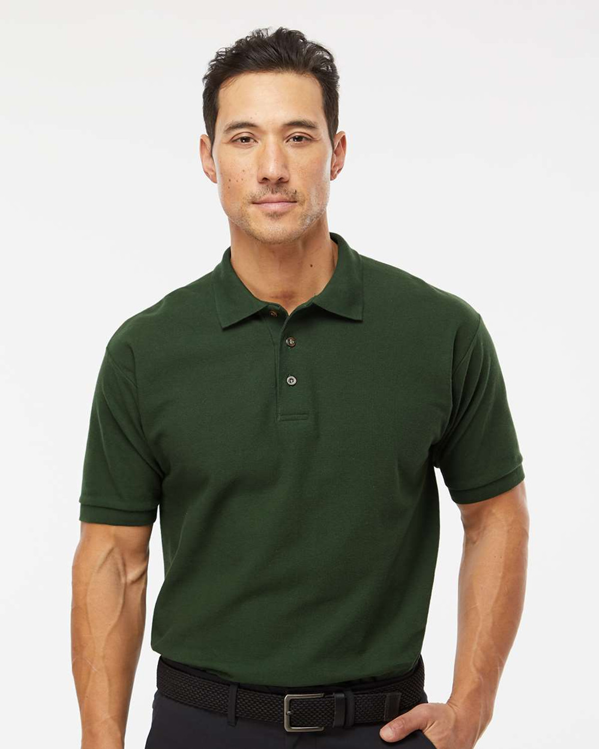 M&O 7002 Ring-Spun Piqué Polo