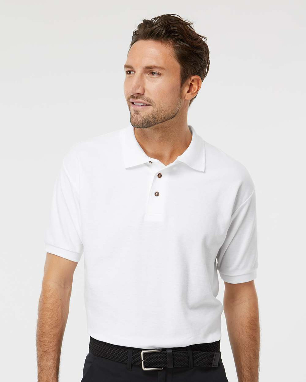 M&O Combed Ring Spun Pique Polo | T-Shirt.ca