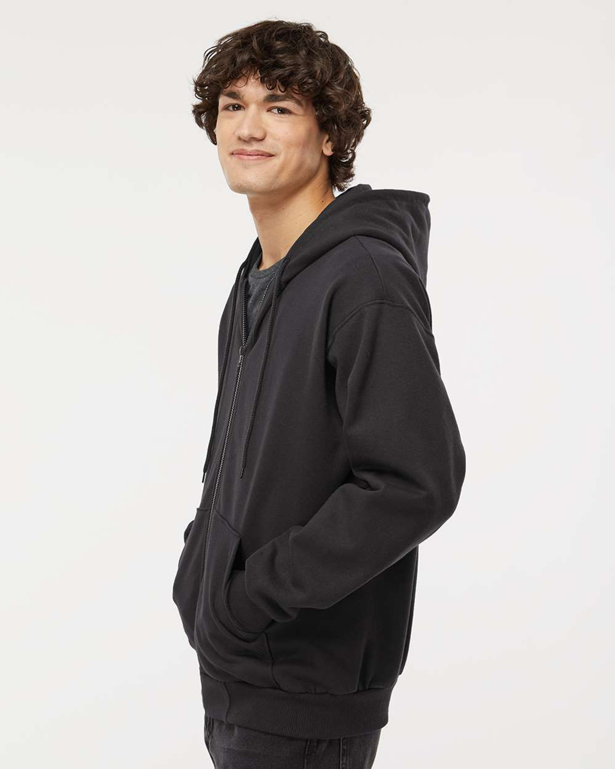 King+Fashion Full Zip Hooded Sweat | T-Shirt.ca