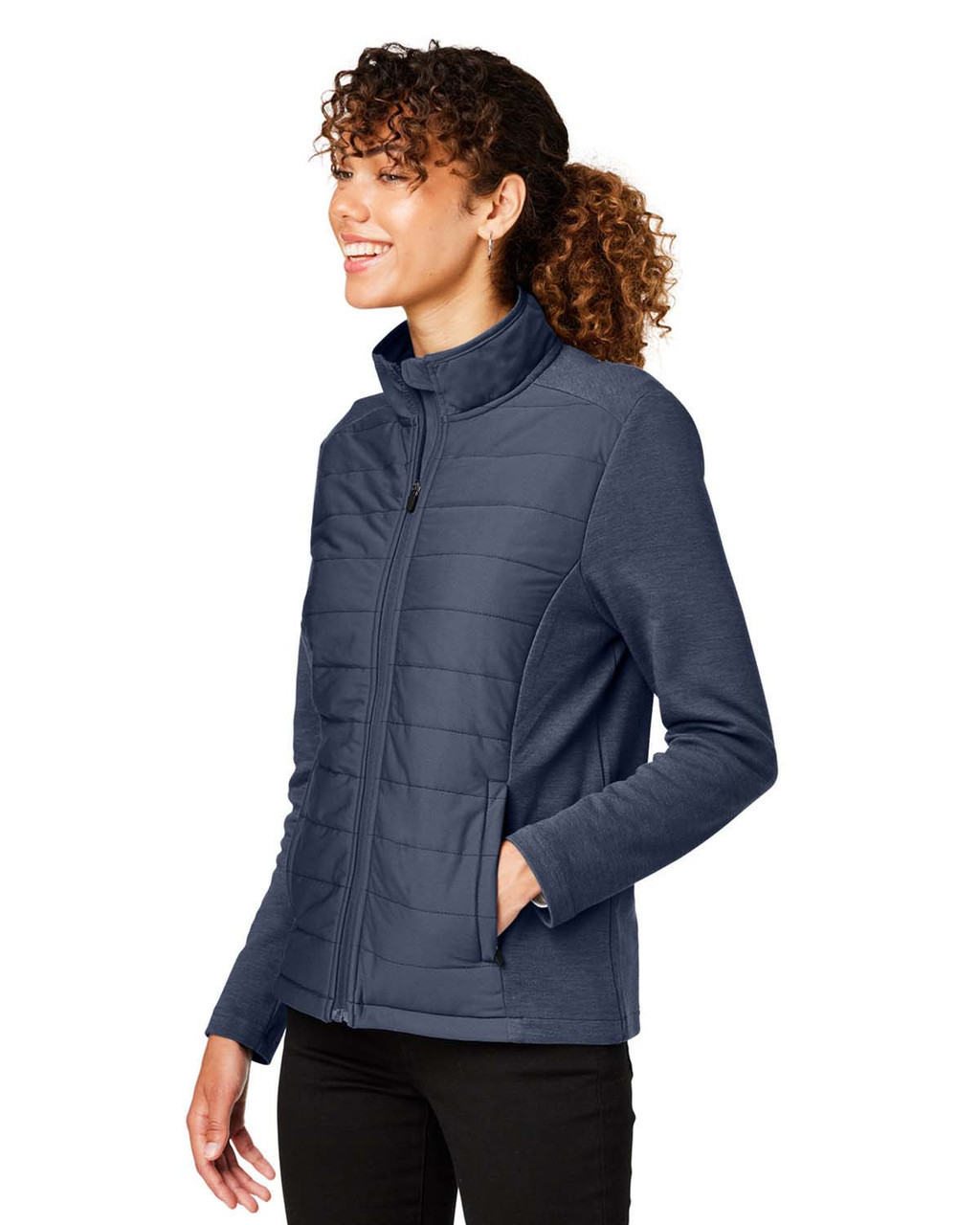 M*d様 AUBERGE devon navy 42 Devon & Jones DG704W Ladies' New Classics Charleston Hybrid Jacket