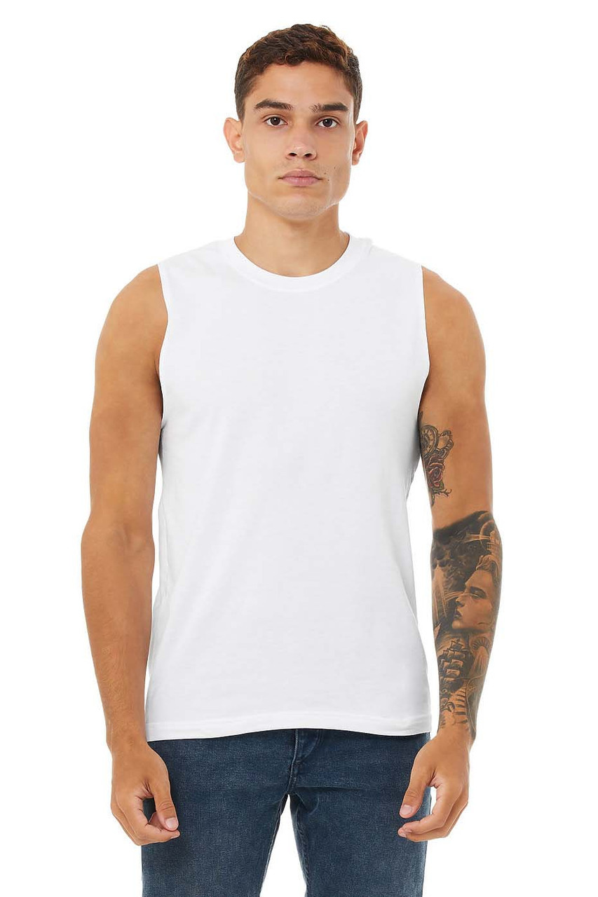 Bella+Canvas 3483 Unisex Jersey Muscle Tank Top - T-shirt.ca