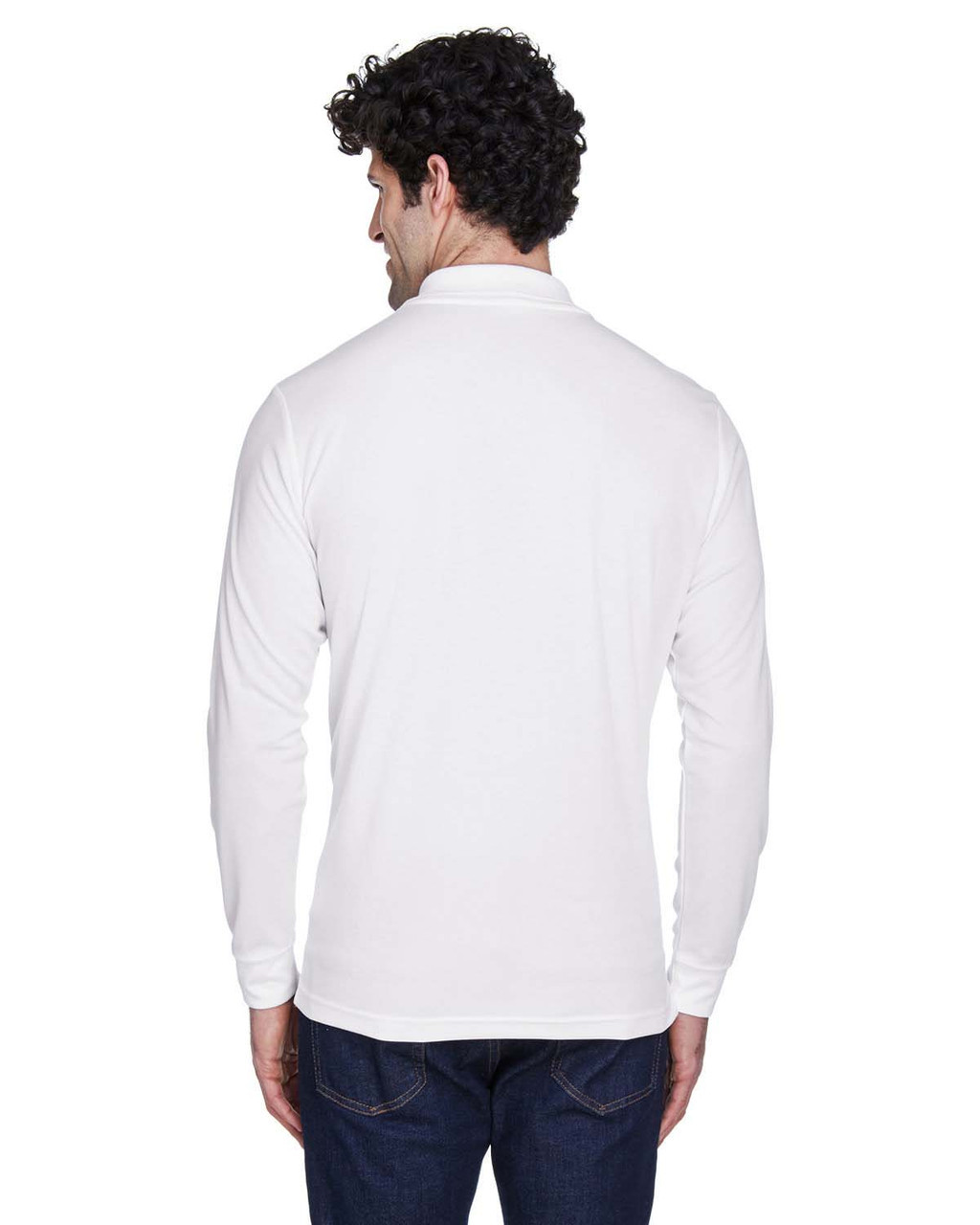 Core365 88192 Pinnacle Performance Long-Sleeve Pique Polo Shirt