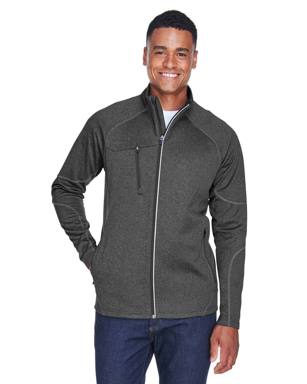 North End 88174 Men's Gravity Performance Fleece Jacket - T-shirt.ca
