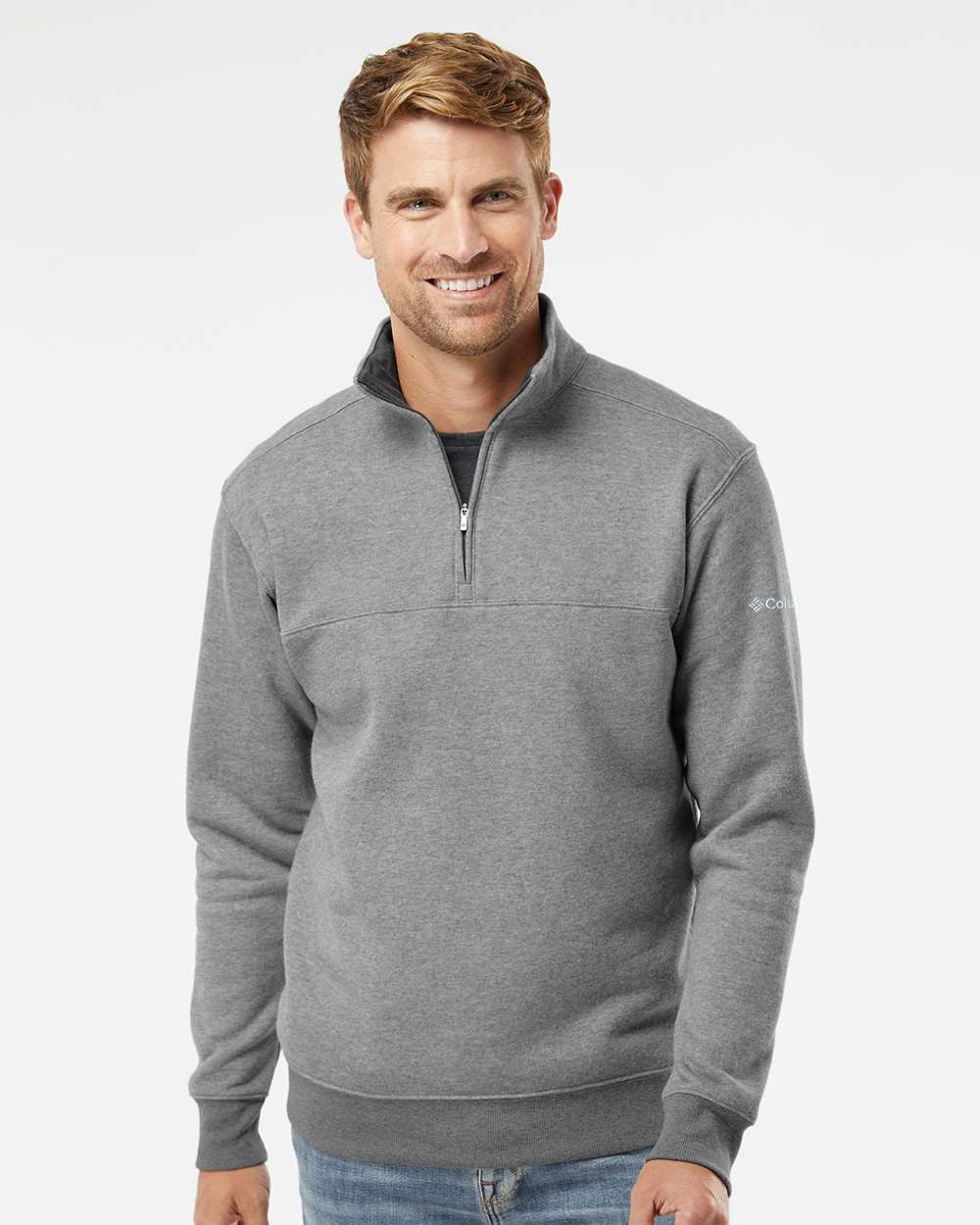 Columbia 212475 Men's Hart Mountain II Half-Zip - T-shirt.ca