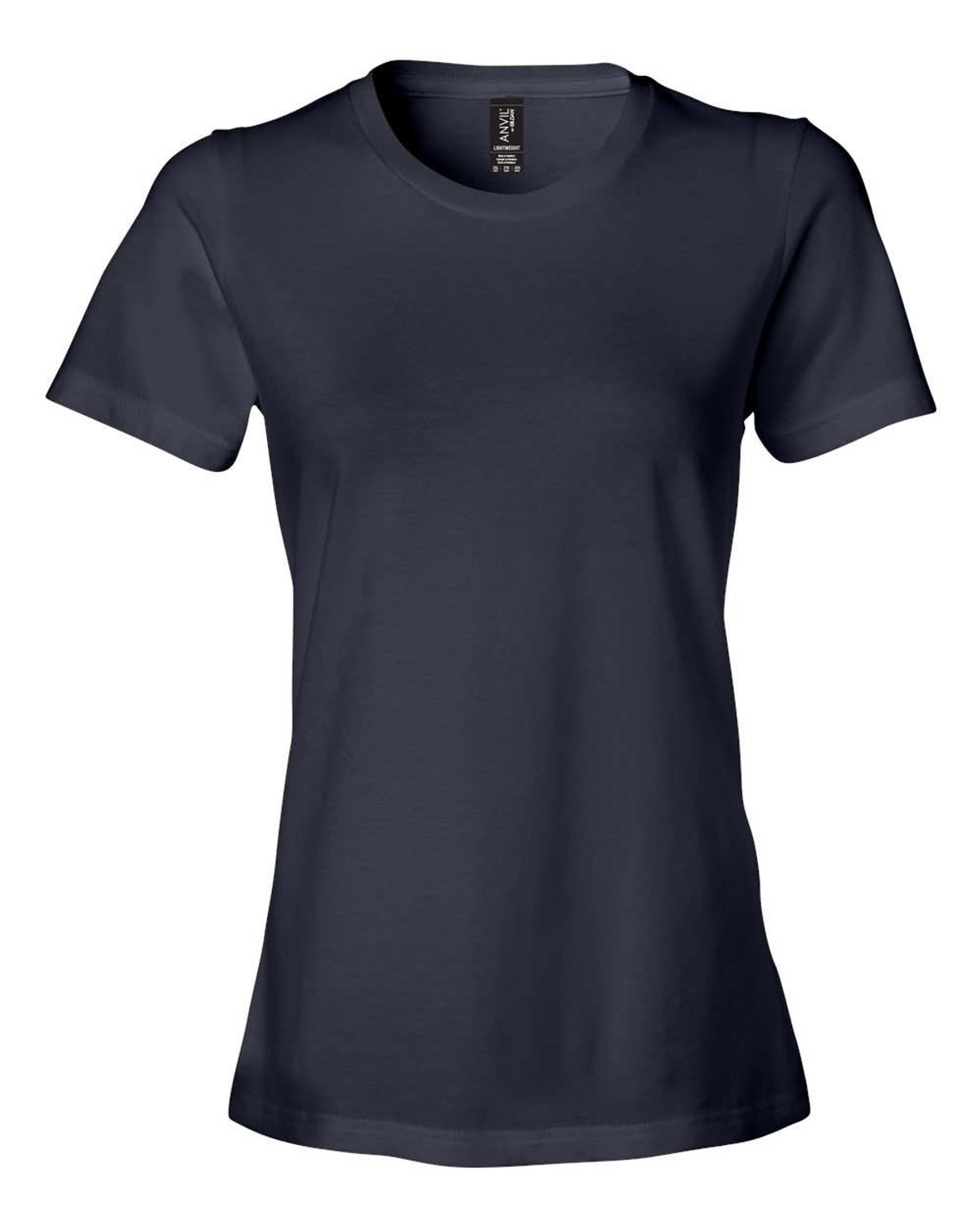 Anvil by Gildan 880, Ladies 100% Combed Ring Spun Cotton T-Shirt