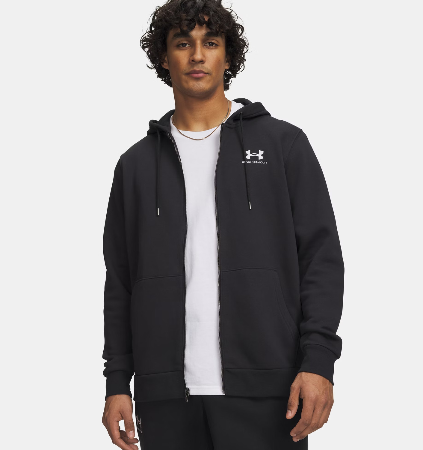 Under Armour 1373881 Men's Icon Fleece Hooded Full-Zip - T-shirt.ca