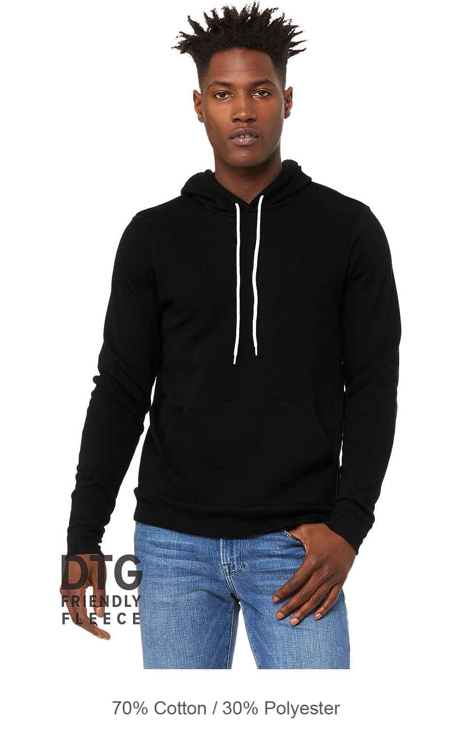 Bella+Canvas Poly/Cotton Fleece Pullover Hoodie | T-Shirt.ca