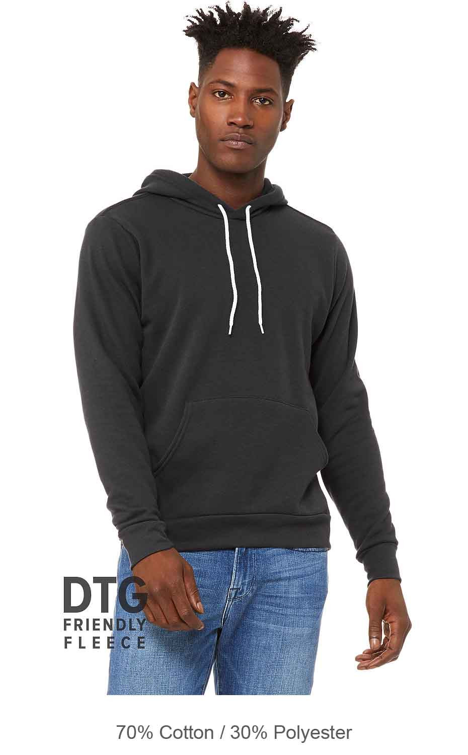 Bella+Canvas Poly/Cotton Fleece Pullover Hoodie | T-Shirt.ca