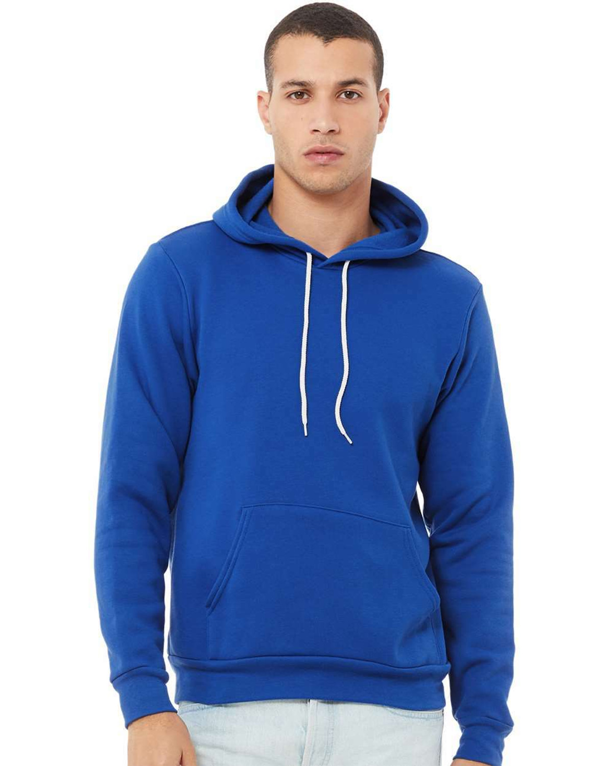 Bella Canvas Poly Cotton Fleece Pullover Hoodie T Shirt.ca