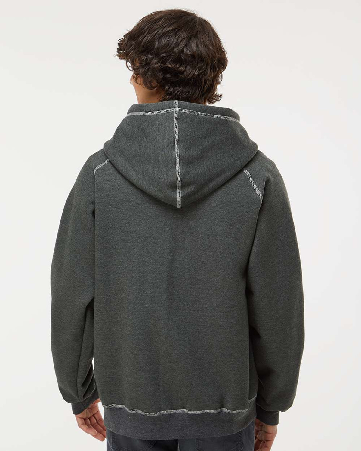 Contrast Stitch Hoodie – Working Title