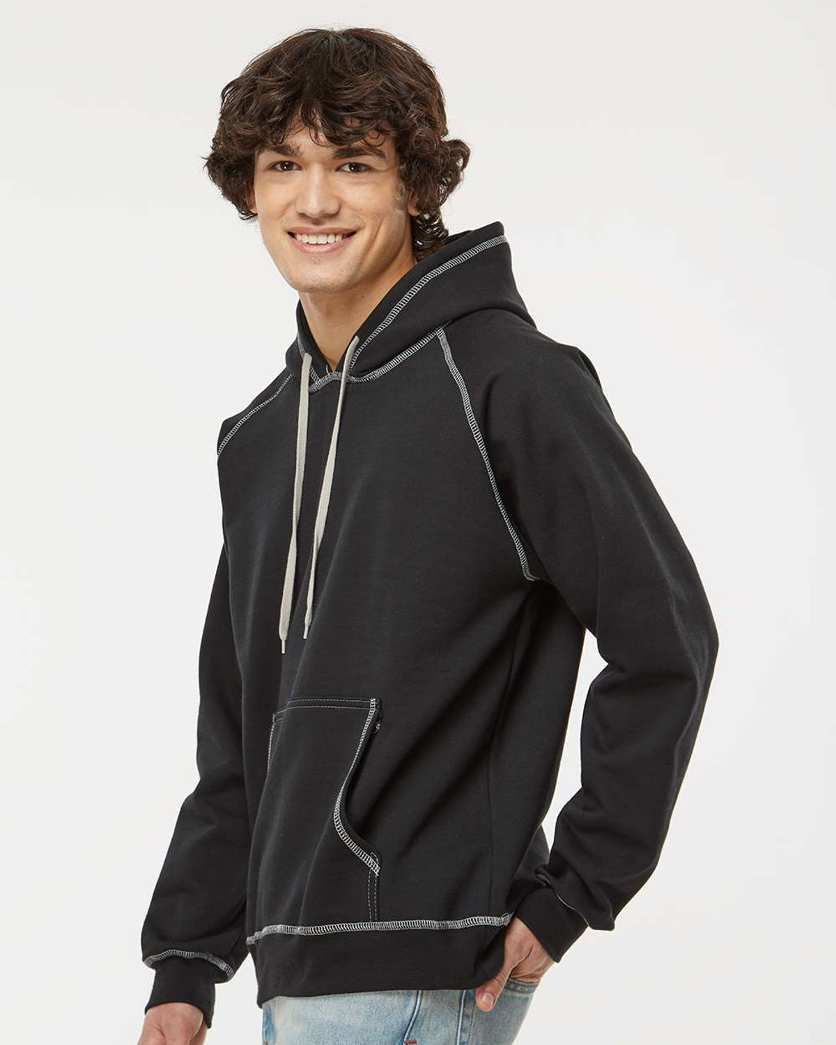 King Athletics KP8011 Extra Heavy Hooded Pullover