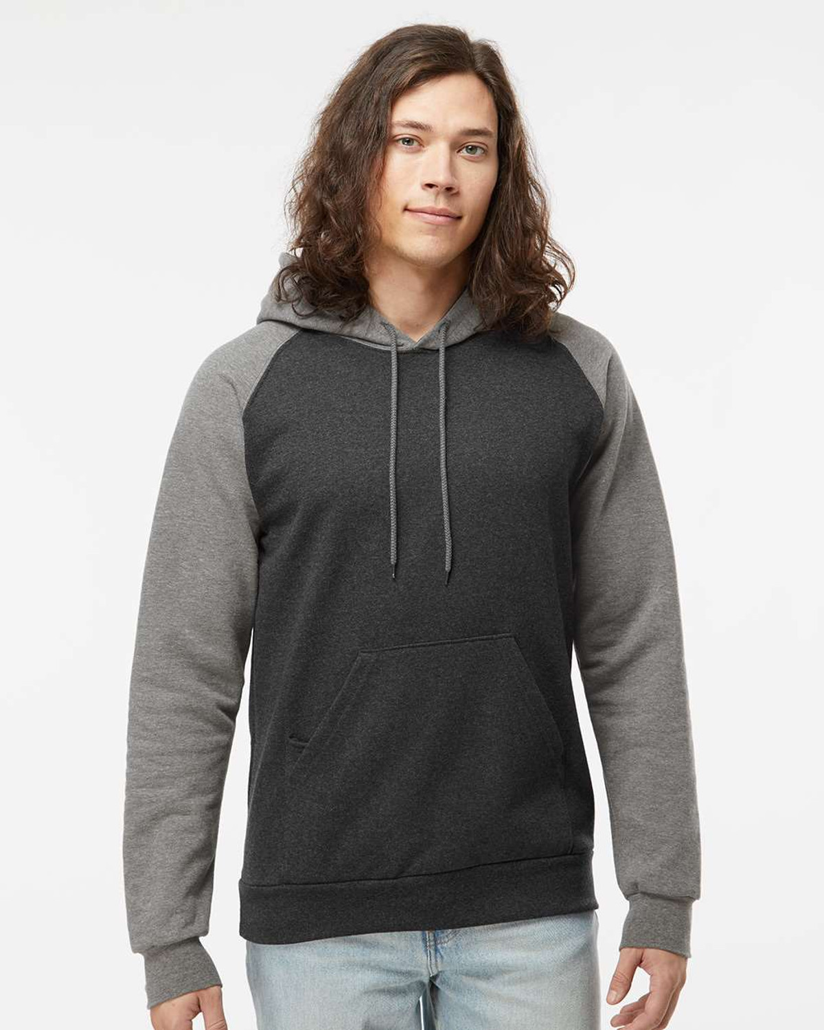 King Fashion Raglan Hooded Fleece Sweatshirt | T-Shirt.ca